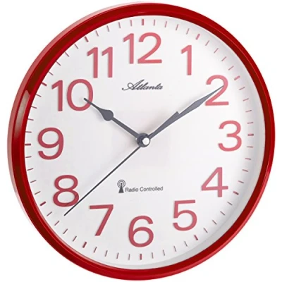 Afbeelding van Wandklok radiogestuurd Atlanta 4378 1
