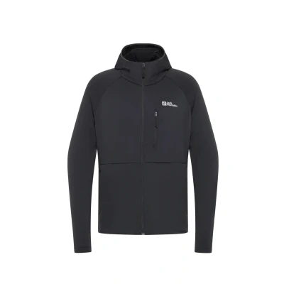 Afbeelding van Jack Wolfskin Kolbenberg Hooded Outdoorjas, Heren, Maat: XL, Phantom
