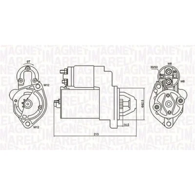 Afbeelding van Magneti Marelli Starter 063720612010