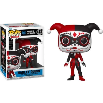 Afbeelding van Funko Pop! Heroes: Dia De Los DC Harley Quinn CONFIDENTIAL