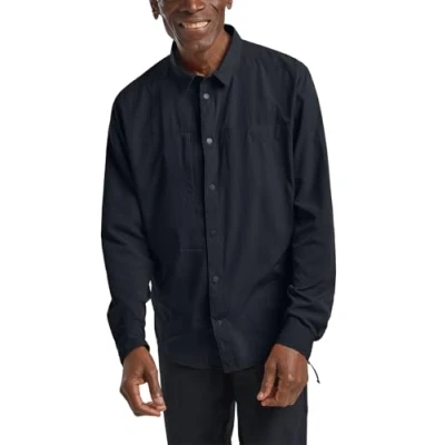 Afbeelding van Jack Wolfskin Sierra Canyon Overhemd, Heren, Maat: Small, Dark navy
