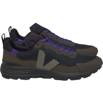 Afbeelding van Veja Dekkan Sneakers laag, Dames, Maat: 37, Black/kaki/eagle Textiel/ synthetisch