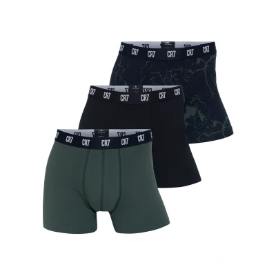Afbeelding van Cristiano Ronaldo CR7 3 PACK Onderbroeken, Heren, Maat: Small, Grey/black