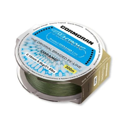 Afbeelding van Cormoran Corastrong green 0.16mm 8,5kg 135m Gevlochten lijn