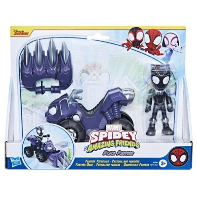 Image de Figurine Spidey And His Amazing Friends Black Panther Patrouilleur Panthère