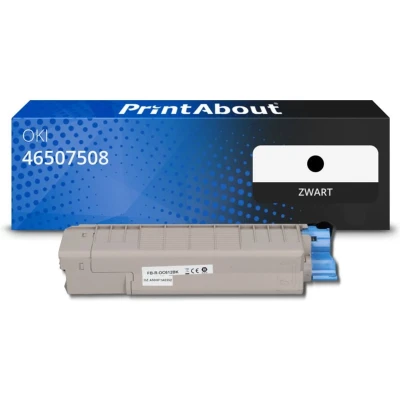 Afbeelding van Huismerk OKI 46507508 Toner Zwart