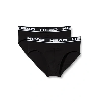 Afbeelding van HEAD 2P herenslips basic zwart L