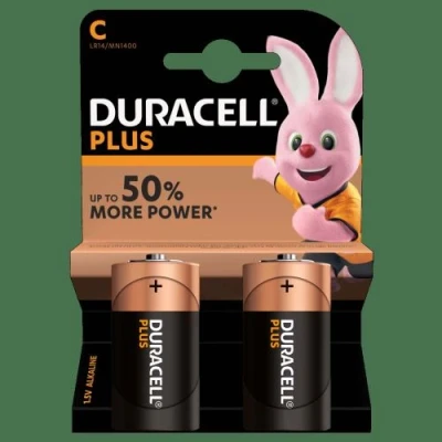 Afbeelding van Duracell Batterij C super alkaline 2 X 1.5V