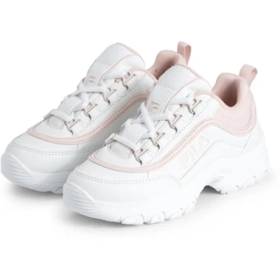 Afbeelding van Fila Strada Teens Sneakers laag voor kinderen, Maat: 37, White/mauve chalk Schoenen