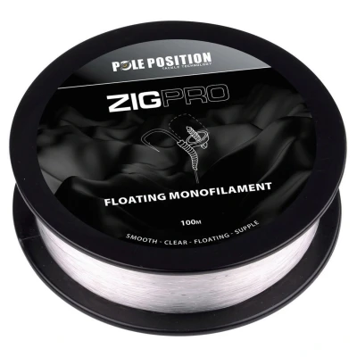 Afbeelding van Pole Position Zig Pro Clear Nylon vislijn 0.28mm/6.15kg 100m