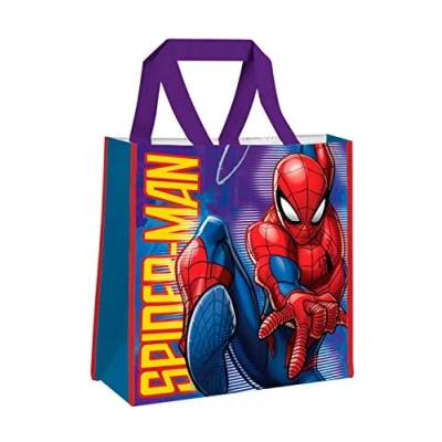 Afbeelding van Marvel Strandtas Spider man Jongens 38 Cm Polyester 17 Liter Blauw