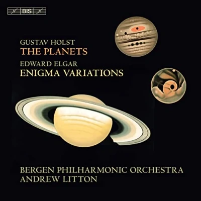 Afbeelding van Bergen Philharmonic Orchestra, Andrew Litton The Planets &amp; Enigma Variations (Super Audio CD)