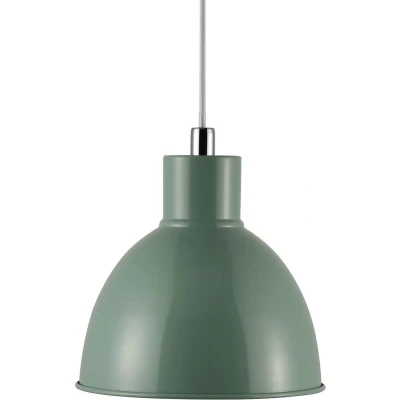 Afbeelding van Hanglamp Pop met metalen kap, groen