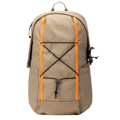 Afbeelding van Elliker Kiln Hooded Zip Top Backpack 22L sand