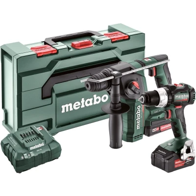 Afbeelding van Metabo BS 18 LT BL + BH LTX 16 685182000 Accu boorhamer, schroefboormachine V 2.0 Ah, 4.0 Ah Li ion Incl. 2 accus, koffer, lader