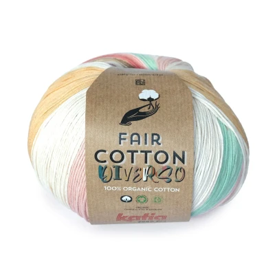 Afbeelding van Wol &amp; Garen Katia Fair Cotton Diverso 405