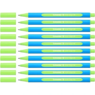 Afbeelding van Schneider balpen Slider Edge XB lichtgroen 10 stuks S 152211