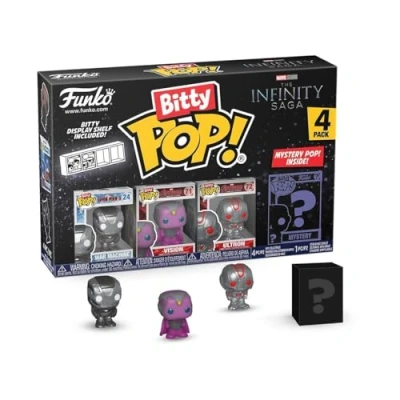 Image de Pack 4 figurines Bitty Pop Marvel Iron Man