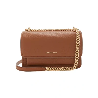 Afbeelding van Michael Kors Claire Shoulder Schoudertas, Dames, Maat: One Size, Luggage