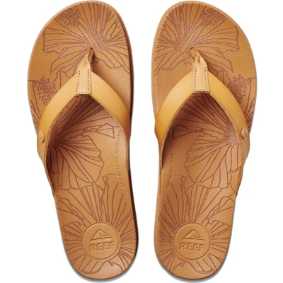 Afbeelding van Reef Cushion Porto CRUZ Teensandalen, Dames, Maat: 38, Brown Kunststof