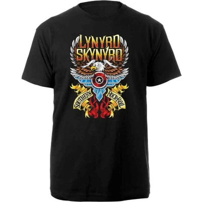 Afbeelding van Lynyrd Skynyrd Southern Rock &amp; Roll Heren T shirt XL Zwart