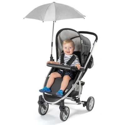Afbeelding van Reer ShineSafe kinderwagen parasol Grey Melange