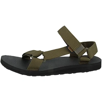 Afbeelding van Teva Original Universal Outdoorsandalen, Heren, Maat: 48.5, Dark olive Polyester