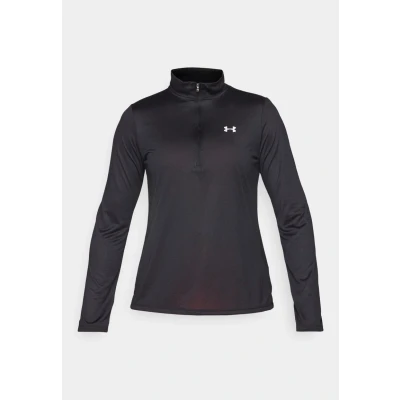Afbeelding van Under Armour TECH 1/2 ZIP Solid Longsleeve, Dames, Maat: XL, Black/white