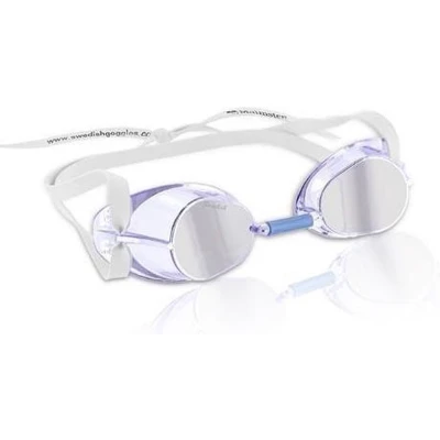 Afbeelding van Malmsten Zwembril Jewel Collection Unisex Wit/blauw One size