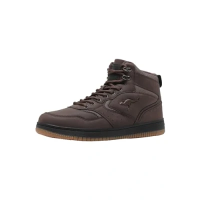 Afbeelding van KangaROOS K Watch Bliz hoge herentrainers warm gevoerd 81173 bruin