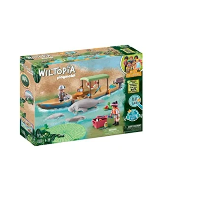 Image de Playmobil Wiltopia 71010 Pirogue et lamantins