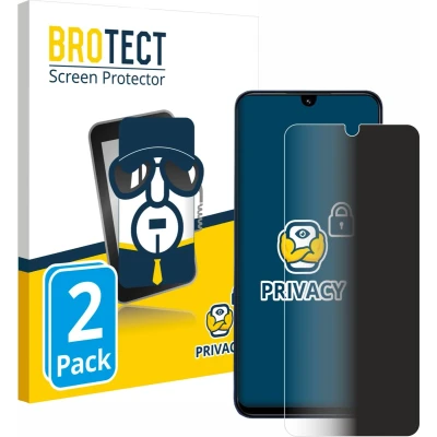Afbeelding van BROTECT privacy screenprotector voor Xiaomi Redmi 14C Folie Beschermfolie Blauwlichtfilter (2 Stuks)