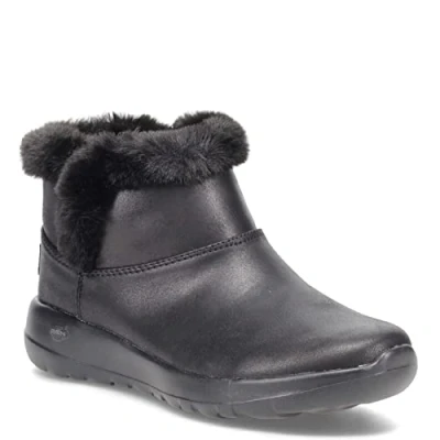Afbeelding van Skechers ON Thego Korte laarzen black, Dames, Maat: 37, Black Hoogwaardig imitatieleer