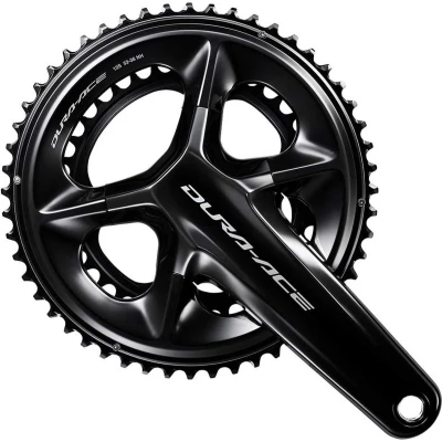 Afbeelding van Shimano Dura Ace R9200 12s Hollowtech Ii Crankstel Zwart 175 mm / 52/36t