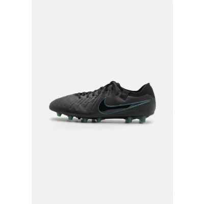 Afbeelding van Nike Performance Tiempo Legend 10 PRO AG Voetbalschoenen met kunststof noppen, Heren, Maat: 39, Black/deep jungle Imitatieleer/ textiel