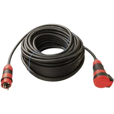 Afbeelding van AS Schwabe 62253 Stroom Verlengkabel 16 A Zwart 25.00 m H07RN F 3G 2,5 mm²