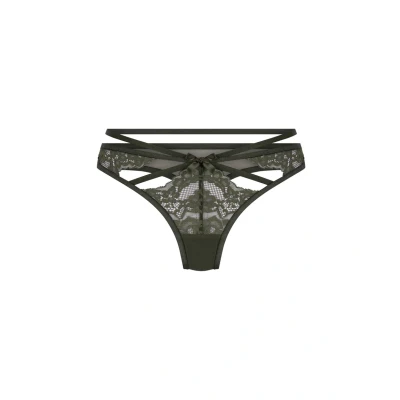 Afbeelding van Hunkemöller Dames Lingerie String Wera Groen maat XS