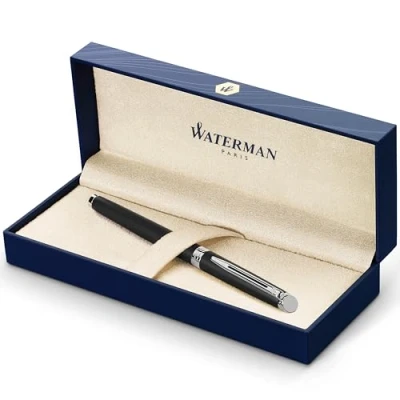 Afbeelding van Waterman Hémisphère Matt Black CT Rollerball Kleur: Zwart De Vulpenwereld