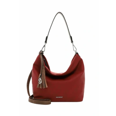 Afbeelding van EMILY &amp; NOAH Buideltas E&amp;N Elke ( 62790 ) Dames handtassen red/cognac 607