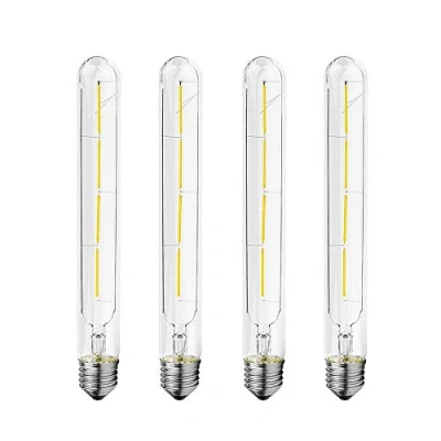 Afbeelding van 4 stuks E27 Edison lampen, retro, T30, 5 W, koudwit, 6000 K, super helder, 400 lm, vintage ledlamp, 360 graden, stralingshoek, AC220 V, niet dimbaar