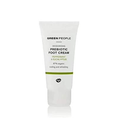 Afbeelding van Green People Voeten creme Geurverdrijvend Bij zweet en kloven Verzacht Verkoelende pepermunt Geur van eucalyptus