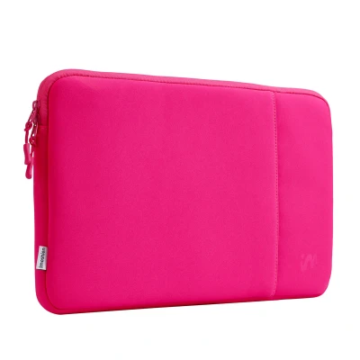 Afbeelding van imoshion Laptop sleeve Laptophoes geschikt voor 14 inch / 14.2 met vak roze