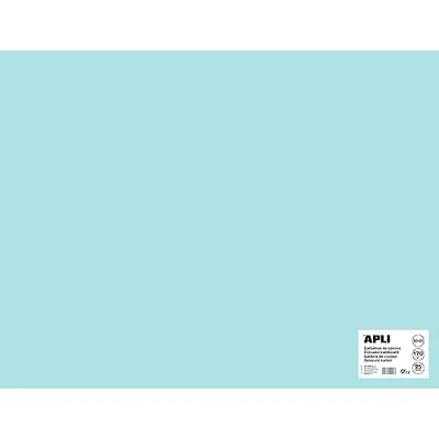 Afbeelding van APLI Lichtblauw Karton 50 x 65 cm 170 g/m² 25 vel