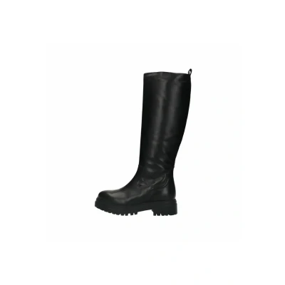 Afbeelding van sacha MIT Hohem Schaft Plateaulaarzen, Dames, Maat: 37, Black Schoenen