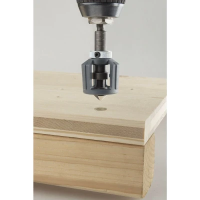 Afbeelding van Hoekige bithouder Wolfcraft 6 cm