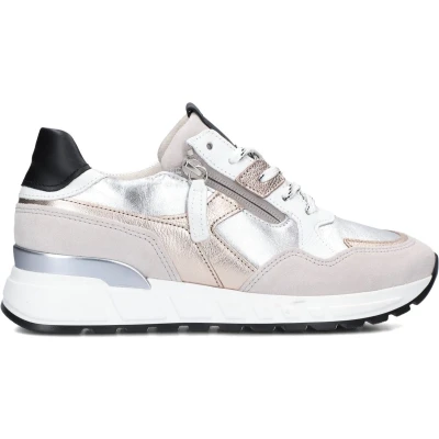 Afbeelding van Gabor 368 Sneakers Leer Dames Wit Maat 35,5