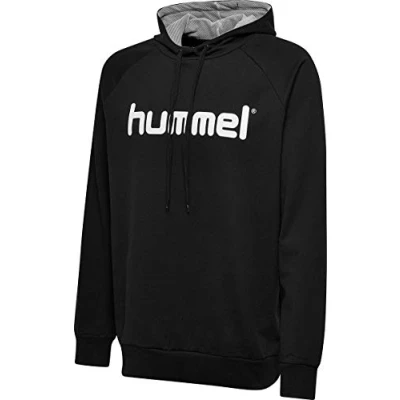 Afbeelding van hummel Hmlgo Capuchontrui voor heren, van katoen met logo