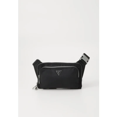 Afbeelding van Guess Milano Flat Bumbag Heren Zwart One Size
