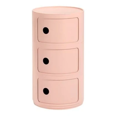 Afbeelding van Kartell Componibili Bio Kast Ø32 Large Roze (3 Comp.)