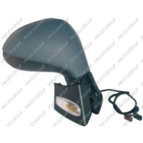 Afbeelding van Buitenspiegel Prasco PG3207313 rechts Met grondlaag Electrisch Te verwarmen, temperatuursensor, Bol vormig PEUGEOT: 207 Hatchback, CC, SW